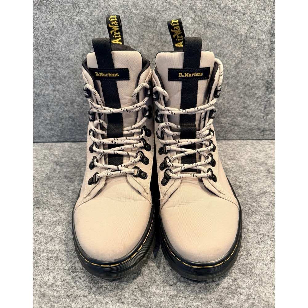 Dr. Martens Beige Combat Boots